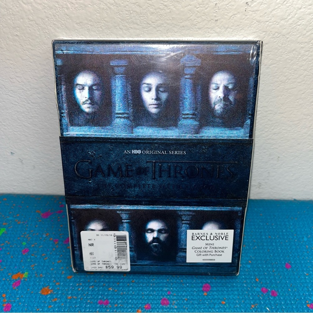 New and sealed Game of Thrones: The Complete 6th Season [DVD